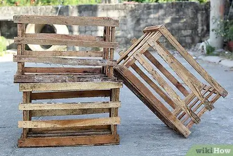 Сделайте журнальный столик из ящика, шаг 1