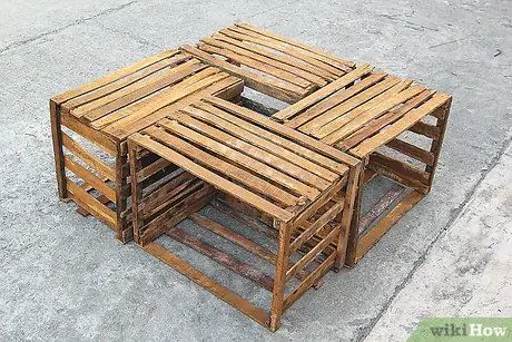 Сделайте журнальный столик из ящика, шаг 3