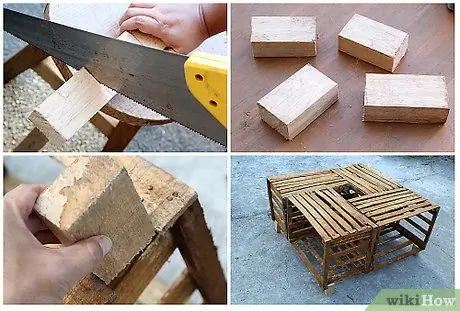 Сделайте журнальный столик из ящика Шаг 6