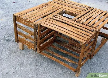 Сделайте журнальный столик из ящика Шаг 7