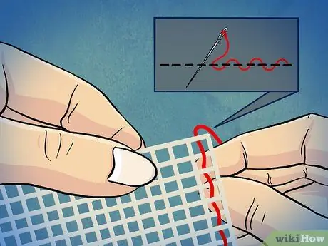 Сшить пластиковый холст Шаг 6 Сшить пластиковый холст Шаг 6