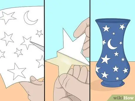 Украшаем стеклянные вазы Шаг 4