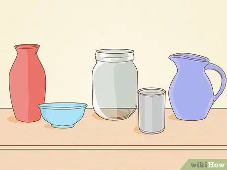 Расставить шелковые цветы Шаг 1