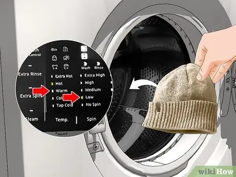 Усадка шерстяной шляпы Шаг 1