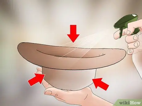 Усадка шерстяной шляпы Шаг 9