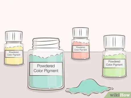 Цветная смола для украшений Шаг 2