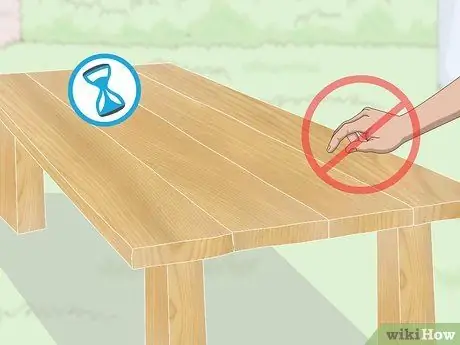 Мебель Stain Teak Step 10