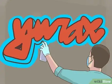 Начните делать легальные граффити Шаг 8