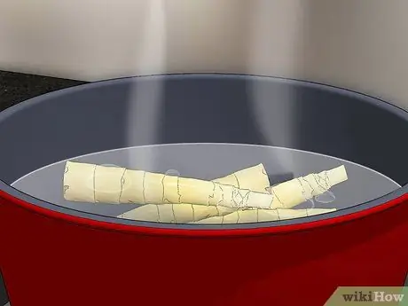 Сбор урожая бамбука, шаг 6