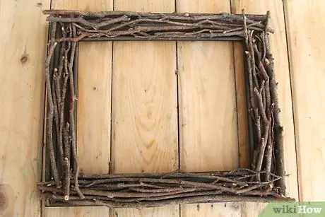Сделайте фоторамку из веточки Шаг 6