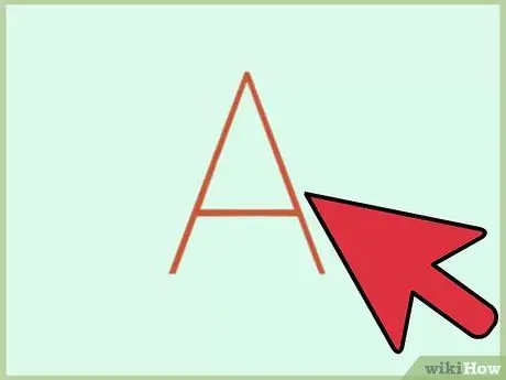 Нарисуйте объемные буквы с эффектом тени, шаг 1