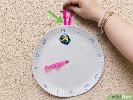 Делаем бумажные часы Шаг 11