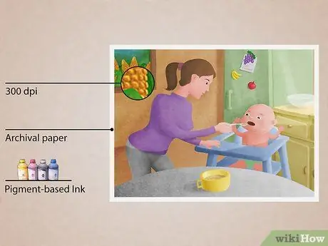 Печать цифрового искусства Шаг 12