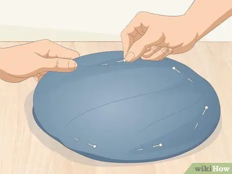 Пришиваем круг Шаг 1