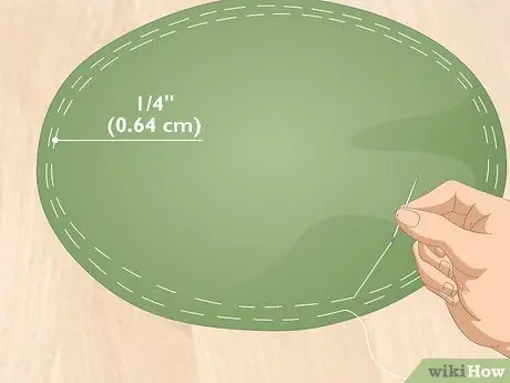 Пришиваем круг шаг 10