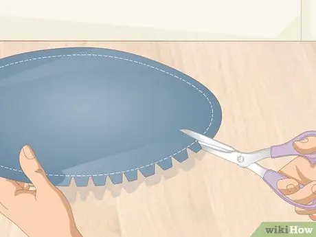 Пришиваем круг шаг 5