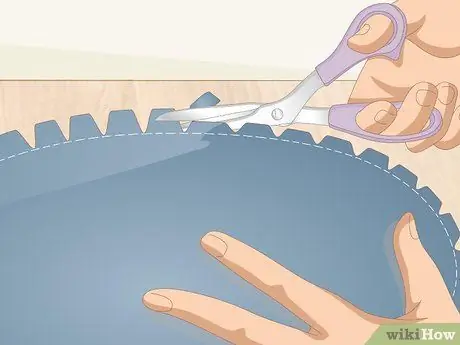 Пришиваем круг Шаг 6