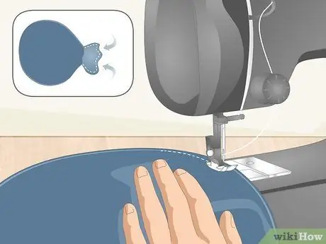 Пришиваем круг шаг 7