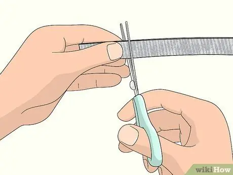 Пришиваем липучку на спине, шаг 1