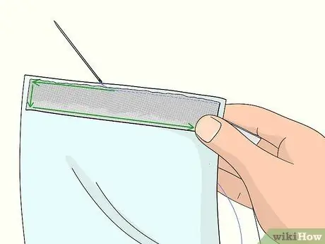 Пришиваем липучку сзади на липучке Шаг 10