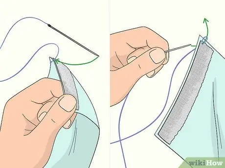 Пришиваем липучку сзади, шаг 3