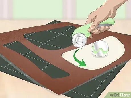 Пошив искусственной кожи, шаг 2