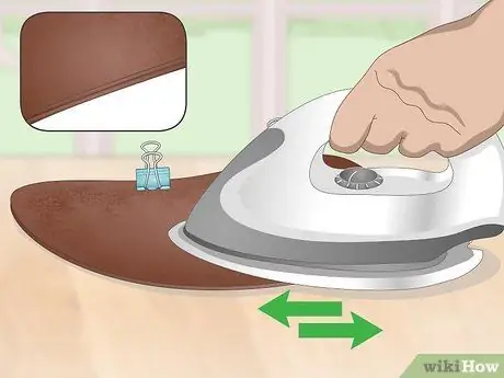 Шить искусственную кожу Шаг 4