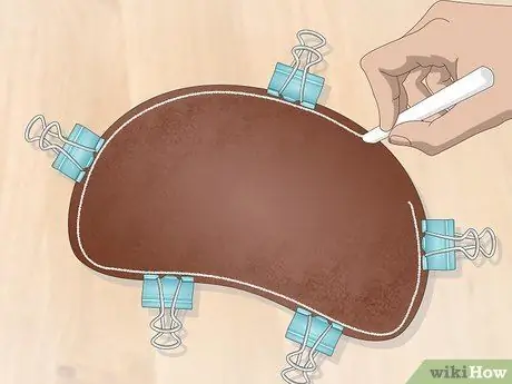 Шить искусственную кожу Шаг 5