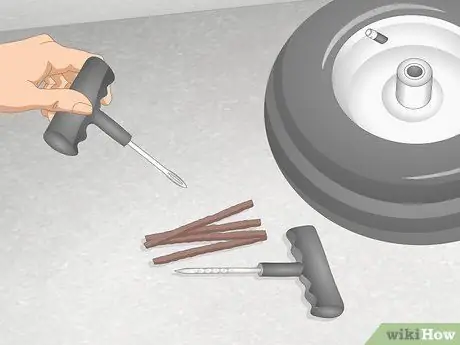 Починка шины тачки (бескамерная) Шаг 7