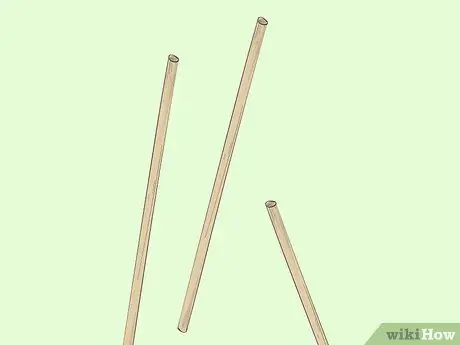 Изготовление жезлов свадебного колокольчика, шаг 1