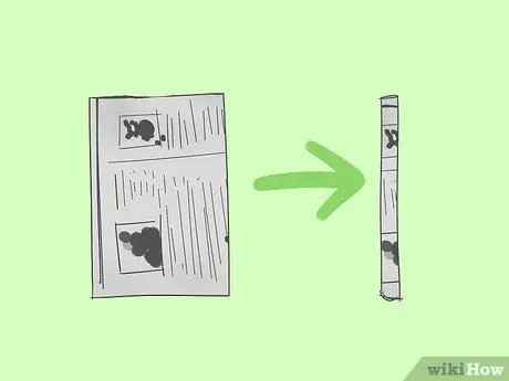 Сделайте фоторамки из газеты Шаг 3