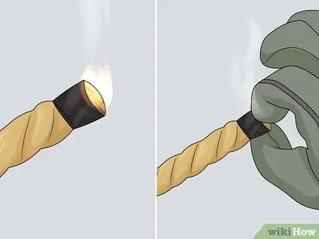 Остановите веревку, чтобы она не изнашивалась, шаг 11