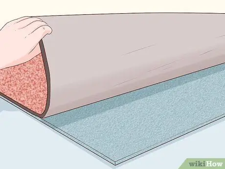 Удаление вмятин от мебели с ковра Шаг 12