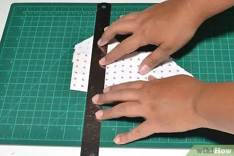 Отрежьте полосы смещения Шаг 8