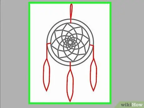 Рисуем Ловец снов Шаг 11