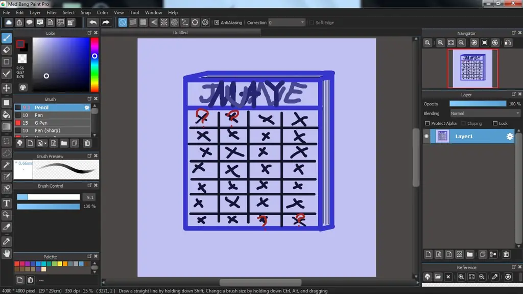Как использовать инструмент Hue Tool в MediBang Paint Pro: 5 шагов
