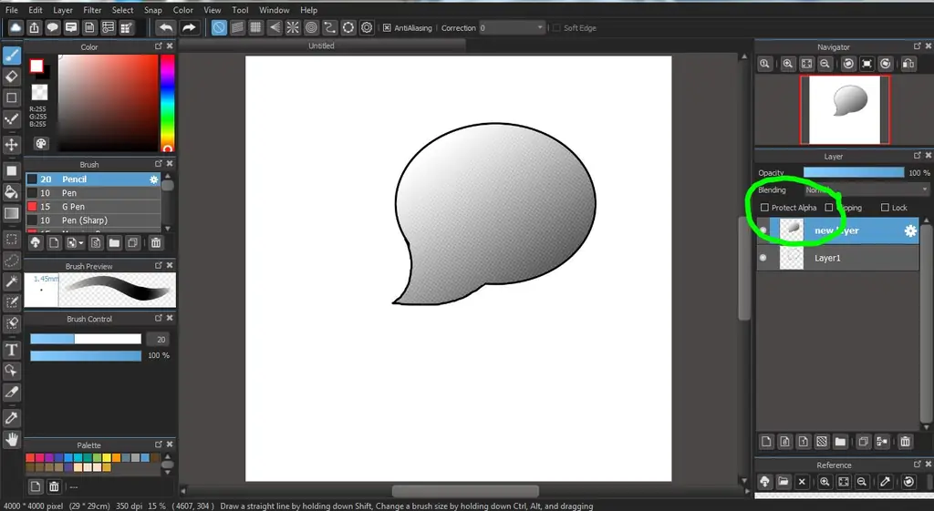 Как получить скринтоны в MediBang Paint Pro: 9 шагов