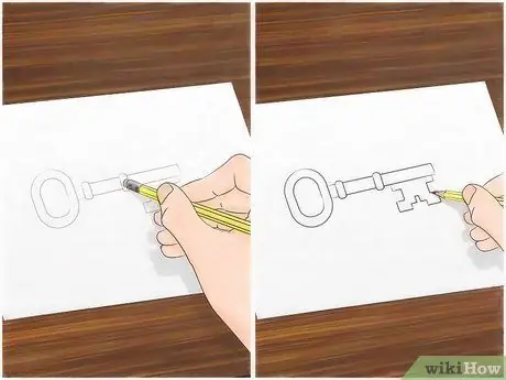 Нарисуйте ключевой шаг 5