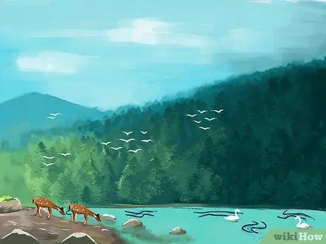 Рисуем озеро Шаг 7