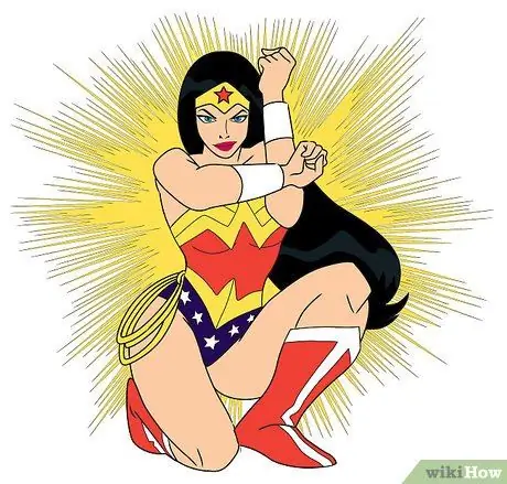 Цвет WonderWoman Шаг 11