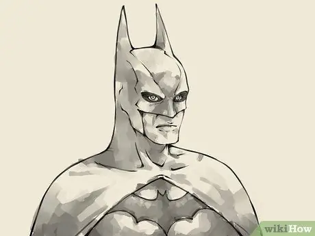 Рисуем Бэтмена Шаг 13