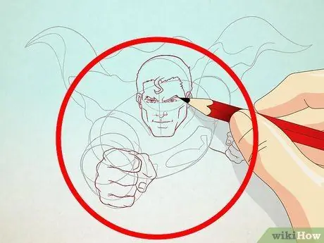 Рисуем Супермена Шаг 11