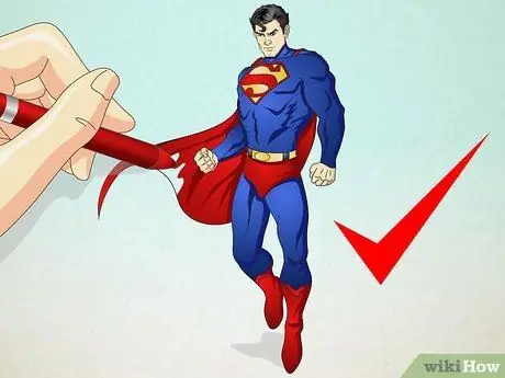 Рисуем Супермена Шаг 6