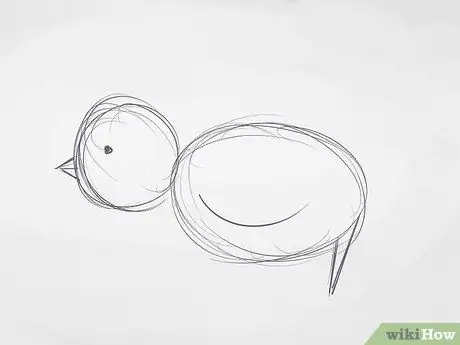 Рисуем двухмерную птицу (для начинающих) Шаг 7
