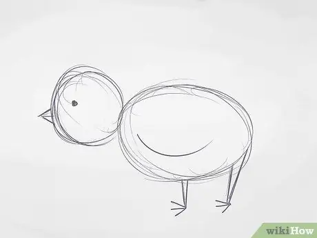 Рисуем двухмерную птицу (для начинающих) Шаг 9