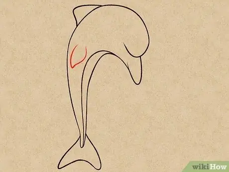 Рисуем дельфина Шаг 13