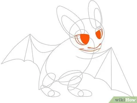 Рисуем летучую мышь Шаг 7 Рисуем летучую мышь Шаг 7
