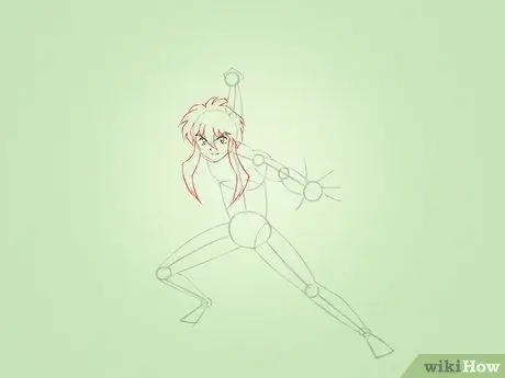 Рисуем Инуяша Шаг 12