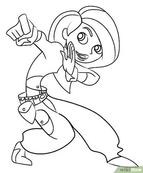 KimPossible Outline, шаг 10