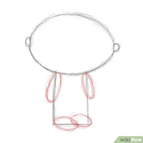 Stewie step Шаг 3